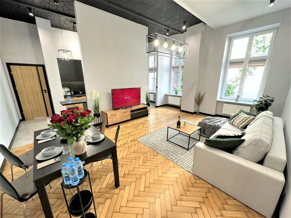 Luxury 100M2 Loft Design-Apartment At Wawel + Netflix 克拉科夫 外观 照片