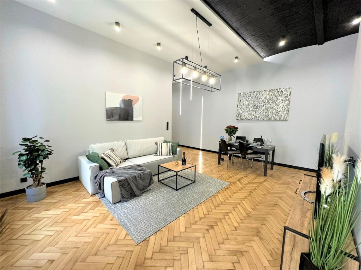 Luxury 100M2 Loft Design-Apartment At Wawel + Netflix 克拉科夫 外观 照片