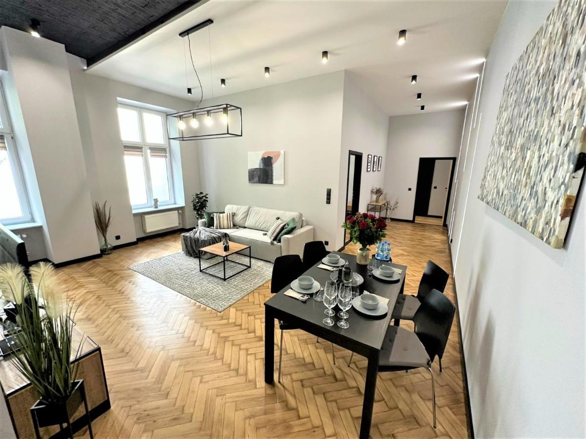 Luxury 100M2 Loft Design-Apartment At Wawel + Netflix 克拉科夫 外观 照片