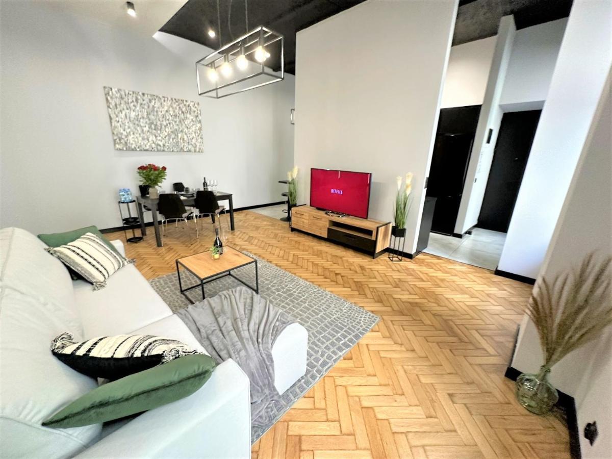 Luxury 100M2 Loft Design-Apartment At Wawel + Netflix 克拉科夫 外观 照片
