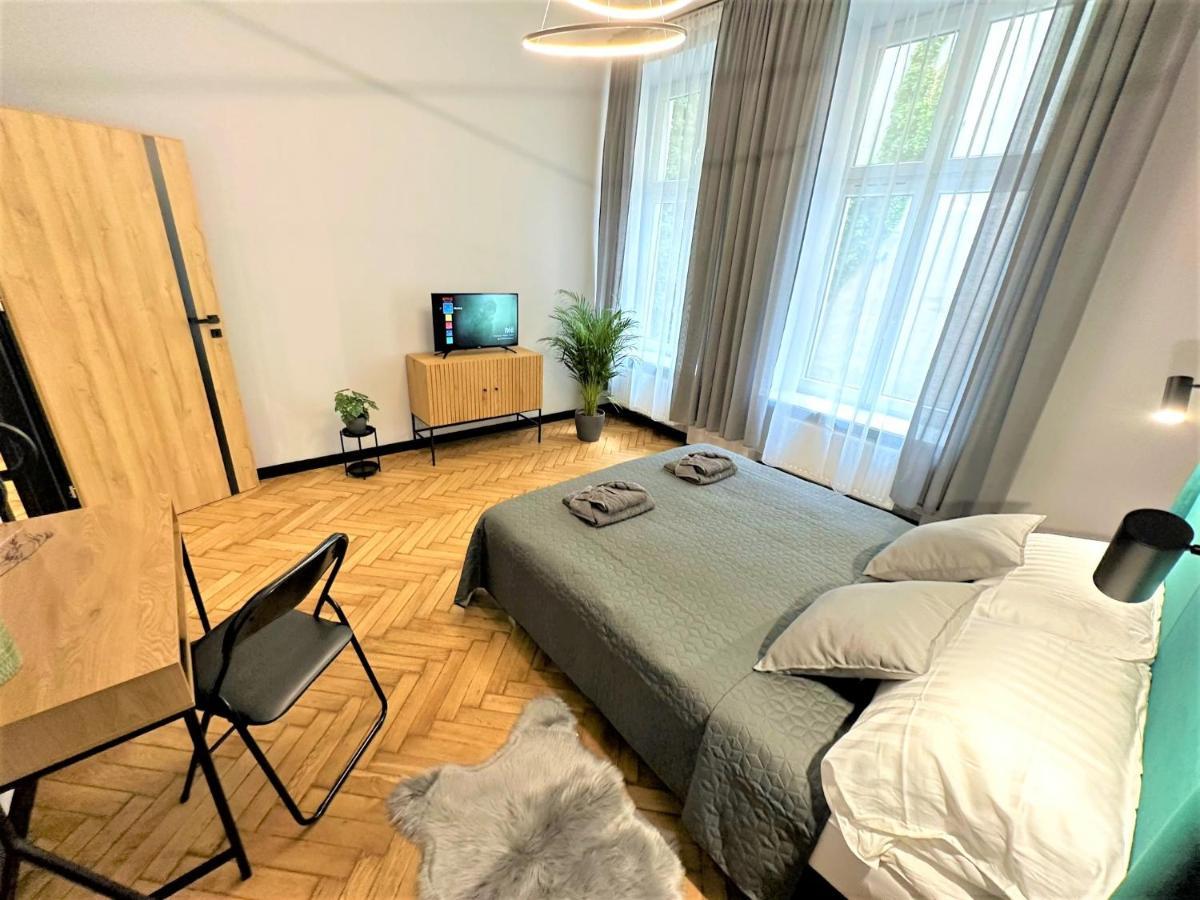 Luxury 100M2 Loft Design-Apartment At Wawel + Netflix 克拉科夫 外观 照片
